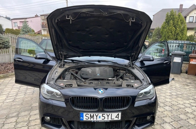 BMW Seria 5 cena 69999 przebieg: 199000, rok produkcji 2012 z Barczewo małe 596